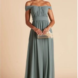 Birdy Grey Dress, Grace Convertible Sea Glass, XS